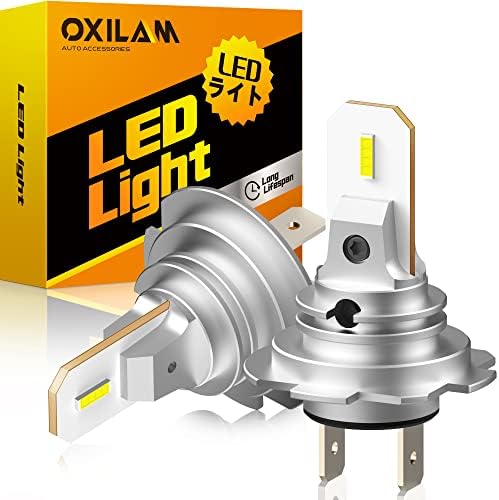 Oxilam 2023 Atualizada Bulbos H11/H9/H8 LED 600% Bliptness & H7 Bulbos LED 200% Brilho super brilhante 6500k Branco