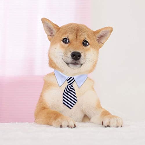 Mipcascase xadrez xadrez de cães tampas de graduação com gravata no pescoço, cães ajustáveis ​​Chapéus de pós -graduação, roupas fotográficas de graduação para animais