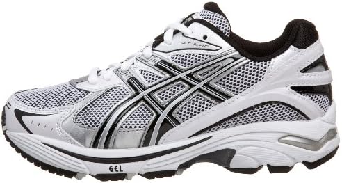 ASICS Little Kid/Big Kid GT-2140 GS Running Shoe, White/Oynx/Lightning, 3,5 m Big Kid