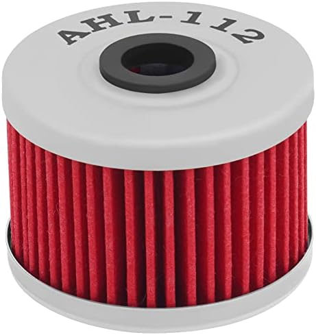 Filtro de óleo AHL 112 para Honda ATC250es ATC 250 ATC250 ES Big Red 250 1985 1986 1987 XR400R XR400 R 397 2004 52010-1053