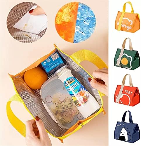 Bolsa de lancheira genigw bento bolsa de bolsa de saco de saco de armazenamento de alimentos bolsa de alimentos saco de saco de