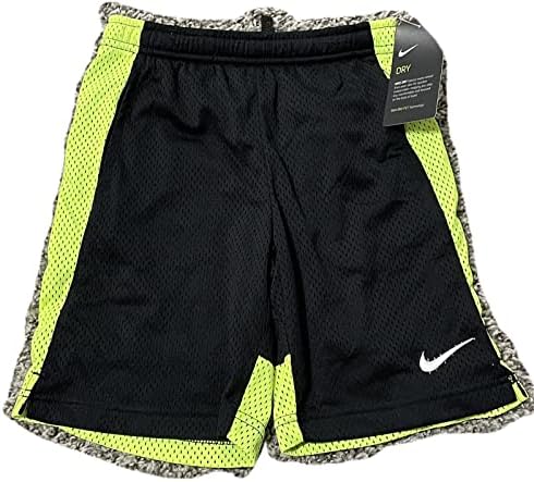 Dri-fit shorts meninos tamanho 4.0 cor preto e volt