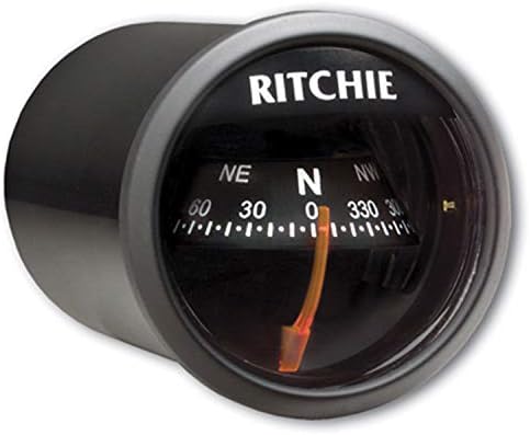 X-21BB Ritchie Navigation de 2 polegadas Dial Sport Compass com Dash Mount
