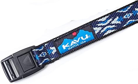 Kavu Bely Belt Belt Nylon Cintura ajustável de 1 polegada - Feito na América
