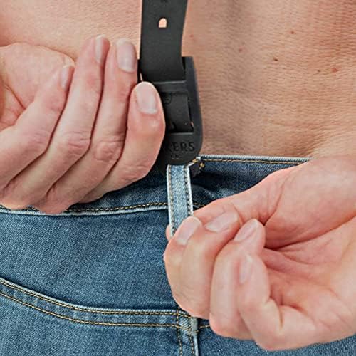 Hikers Hidden Suspenders para homens não criados, alternativa invisível de cinto