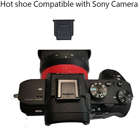 Flash Shoe Mounts Compatível para Sony A7riv a7riii a7rii a7iii a7mii a7siii a9 A99 A6500 A6400 ZV1 Câmera [3 pacotes]