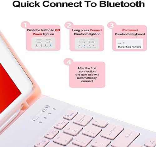 Acessórios para tablets HHF para Samsung Galaxy Tab A7 10.4 2020, capa de teclado do teclado Touchpad Capa de couro PU PU PARA
