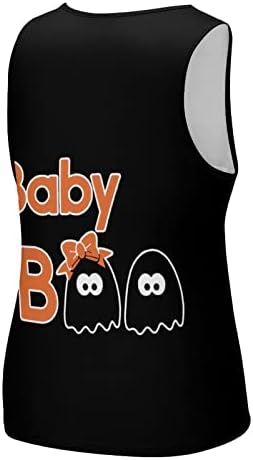 Baby Boo Men tank Top Top sem mangas camisetas casuais de camiseta para treino de corrida na praia