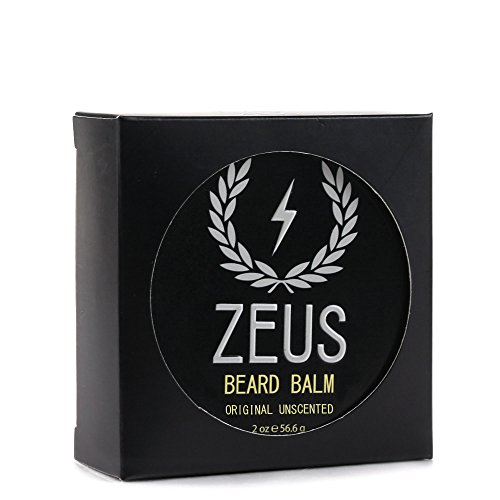 Zeus Condicionando Balm de barba para cabelos faciais e zeus dobrando bigode pente combinad
