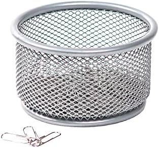 Office Depot® Brand Mesh Paper Clip titular, prata