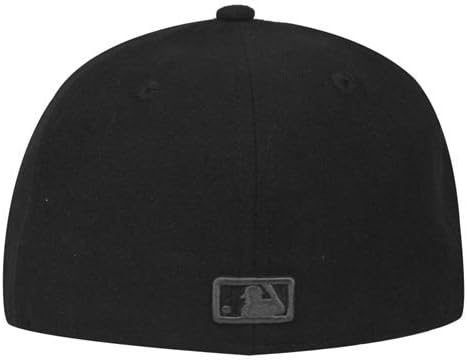 MLB Texas Rangers Black & Gray 59Fifty Cap