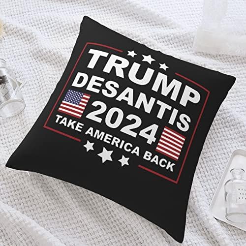 Kadeux DeSantis Trump 2024 Pillow Insere