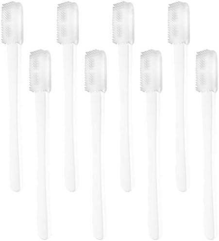 Toyandona 10pcs escova de dente bebê recém -nascida língua limpador de bebê pincel escova escovas de dentes infantis escovas de língua macia