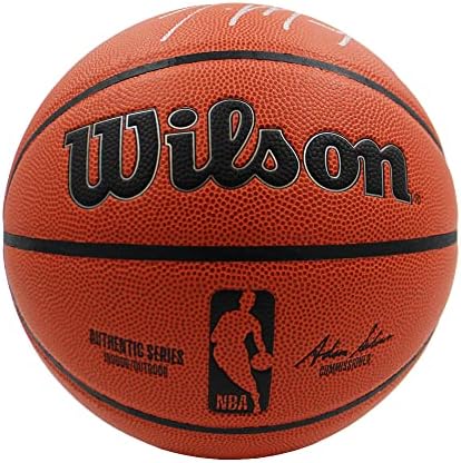 Ja Morant autografou/assinado Memphis Wilson Réplica Basketball