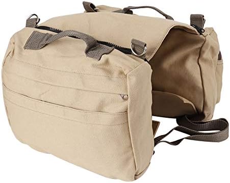 Yosoo Dog Mackpack Viagem ao ar livre, vestuário e acessórios Mochilas Backpack Backpack Saddle Bag para um cão grande médio