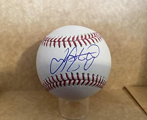 JT Chargois Twins/Dodgers assinou autografado M.L. Beisebol com coa