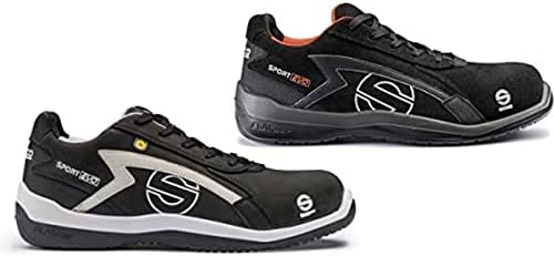SPARCO S0751642NRNR SPORT EVO Shoe, preto, tamanho 42