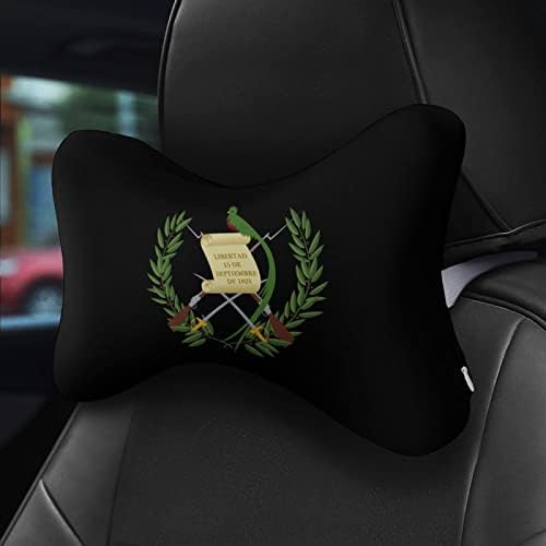Símbolos patrióticos da Guatemala, travesseiro de pescoço do carro 2 pcs