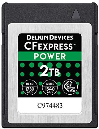 Delkin Devices 256 GB Power Cfexpress Tipo B Card de memória