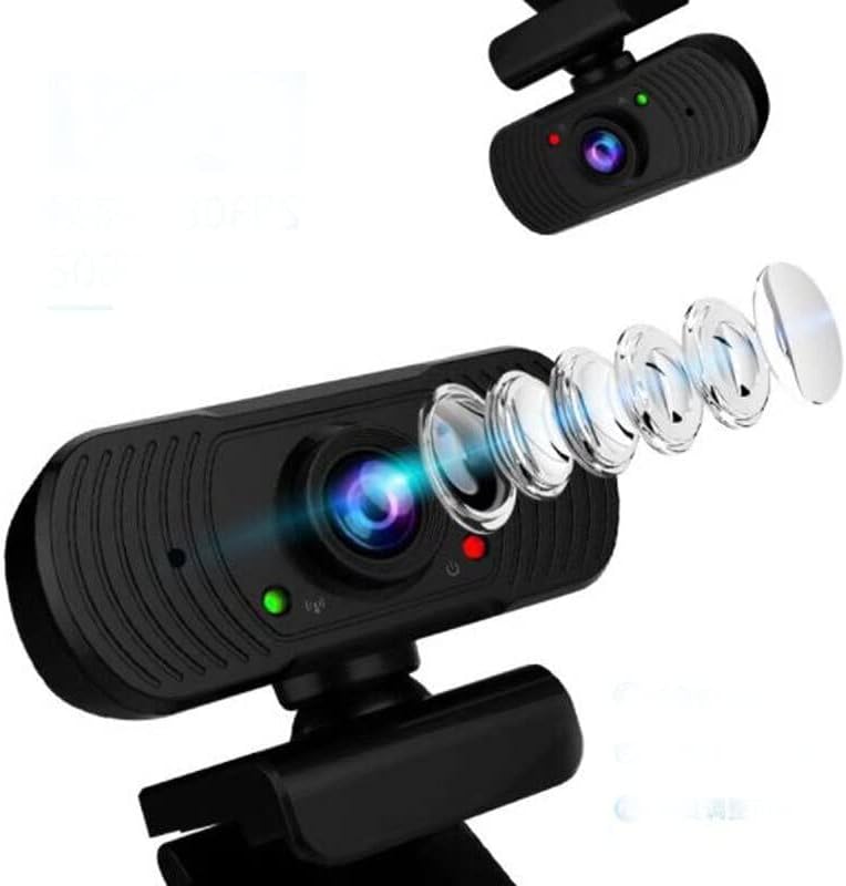 HD 1920 x 1080p Webcam PC Vídeo Chamando de vídeo Webcamera Redução de ruído interno Microfone HDWeb Câmera