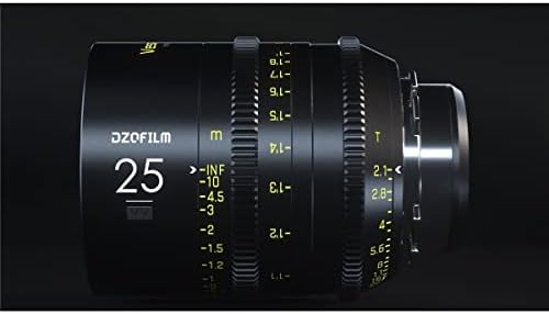 DZOFILM VESPID PRIME 25mm T2.1 Lente de cinema para montagem PL