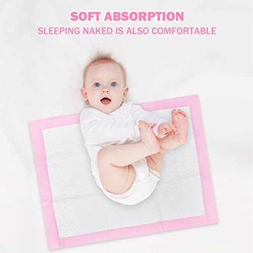 Baby Disposition Pad Pod, 50 pacote de tecido não tecido sem tecido respirável Baixas à prova d'água, protetor portátil de colchão