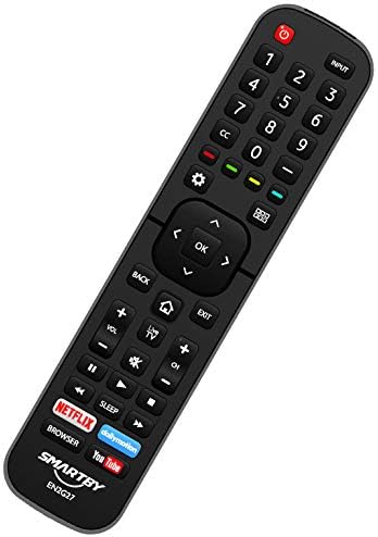 Substituição para o Hisense-TV-Remote Compatível com todas as TVs inteligentes HD UHD LED HDSENS LED