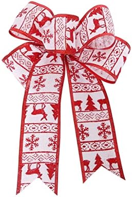 Yayiya #y74mm5 linho de natal arco de natal wreatch decoração arco decoração de árvore de natal