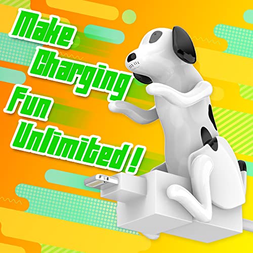 Adamcong Funny Dog for iPhone Charger Cable, Dog Toy Charger para iPhone adequado para presentes, festa, trazer Joy Products