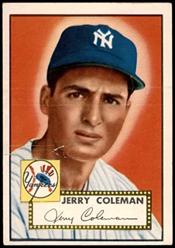 1952 Topps 237 Jerry Coleman New York Yankees Good Yankees