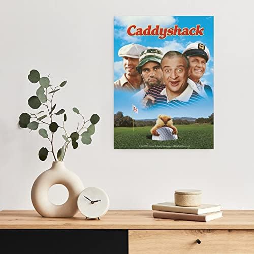 Caddyshack 1980 pôsteres de filmes Vintage Posters clássicos de comédia de comédia Decoração de lona Tela Prints de arte de