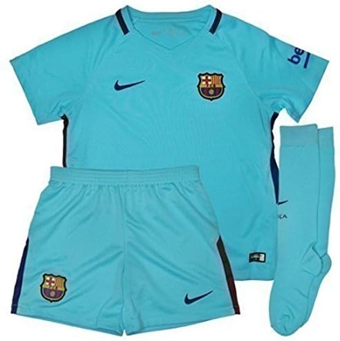 Nike FC Barcelona Stadium Away Little Kids 'Soccer Mini Kit 2017-18