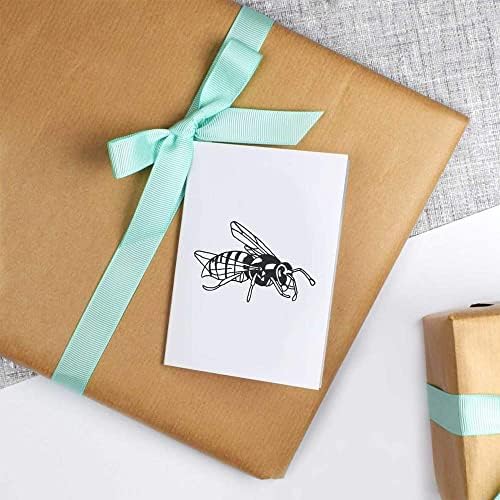 Azeeda 4 X 'Wasp Inseto' Tags/etiquetas de presente