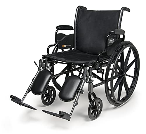 Everest & Jennings Traveler L3 Plus Wheelchair, Uso de adulto leve, assento de 16
