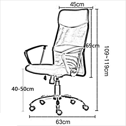 Estudo YGQBGY/cadeira de escritório, assento de jogo para pc cadeira girating girlating office móveis com corrimão de mão cadeira