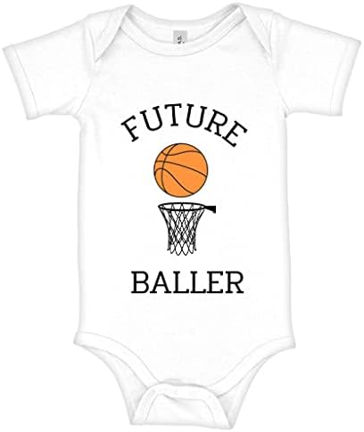 Future Baller Baby Jersey Malesie - Basketball Baby Onesie - Sport Baby One Piece