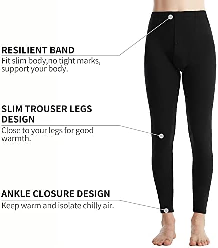 Masculino térmico conjunto de roupas de inverno Camada de inverno Top e inferior Ultra Soft Long Johns Pant Conjuntos