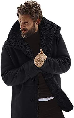 Casacos de chuva ymosrh para homens jaqueta de pele de inverno masculina
