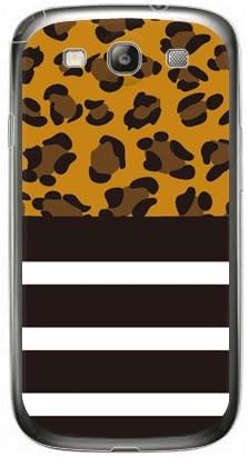 Segunda Skin Plain Border Leopard Design por ROTM/para Galaxy S III α SC-03E/DOCOMO DSCG3A-PCCL-202-Y388