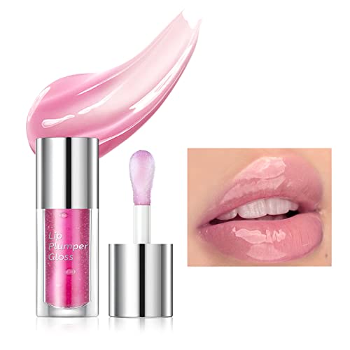 Óleo de brilho labial hidratante de Pasnowfu, óleo de lábio transparente Toot Toot Balmoy Balm Balm Mosco, Hidratante Nutrição