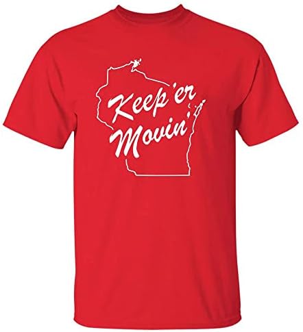 Charlie Berens Merch Charlie Berens Kens'er Movin 'Red Tir Shirt Hoodie para jovens homens