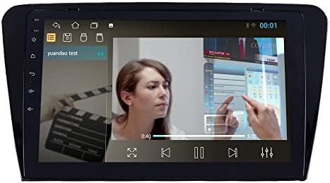 Android 10 Autoradio Navigação de carro Multimídia GPS Radio 2.5D Tela de toque FORSKODA OCTAVIA 2014-2018 Quad Core 1 GB RAM 16GB ROM