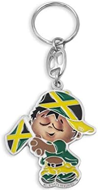 Flagsandsouvenirs Jamaica Flag Keychain