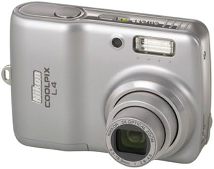 Nikon Coolpix L4 4MP Câmera digital com zoom óptico 3x