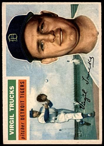 1956 TOPPS # 117 GRY VIRGIL TROURCHS Detroit Tigers VG/Ex Tigers