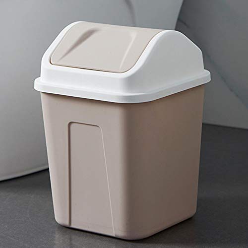 Lata de lixo lata de lixo, cozinha doméstica, banheiro, vaso sanitário, lixo de papel lixo com tampa, tamanho: 22*22*32, lixo