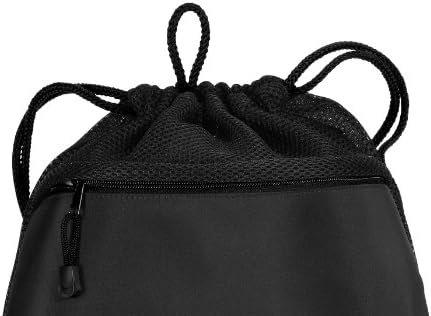 Broad Bay Clemson Tigers Bolsa de traço Clemson University Cinch Pack Backpack Malha e microfibra exclusivas
