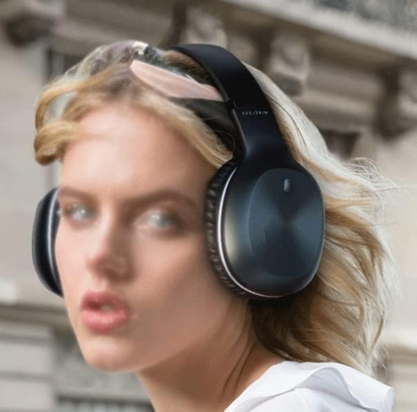 Eyearn Gaming Headset, fones de ouvido sem fio Bluetooth Gaming, fones de ouvido ergonômicos para telefone celular,