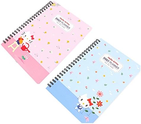 Sanrio Hello Kitty Floral Spiral Daily Notebook Nota Pad 1pc