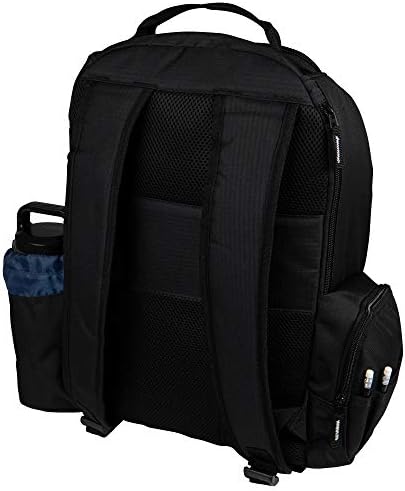 Remix Disc Golf Deluxe Backpack Disc Golf Bag - Black